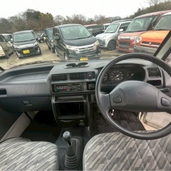 【支払総額19.8万円】ハイゼットジャンボ4WD車検令和8年12月機関良好タイベル交換済み エアコンパワステ 即日納車ok リクライニング可能！の画像