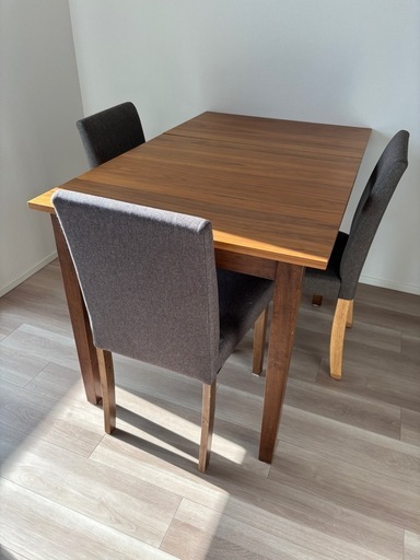 ダイニングテーブルセット (かなれい) 大津京の家具の中古あげます