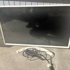 32インチ モニター白  HDMI接続も♪の画像