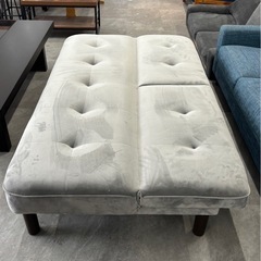 ソファベッド グレー系 布地の画像