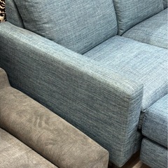 ニトリ ソファ Nポケット A オットマン付きの画像