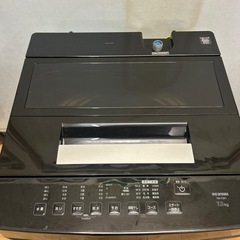 【引取】アイリスオーヤマ全自動電気洗濯機2024年製 7キロTNI-70A1の画像