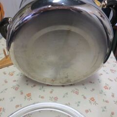 未使用　パスタ茹で鍋の画像