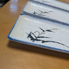 角皿　焼き魚　焼物皿の画像