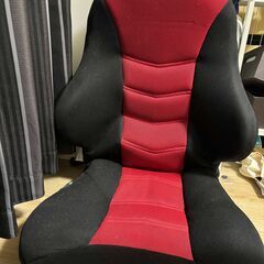 【取りに来ていただける方のみ】ゲーミング座椅子(LC-B09GAM RE)の画像