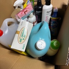 洗剤類・ラップ・マスク・掃除シートなど色々の画像