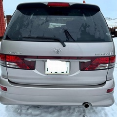 エスティマ★現25万★元茨城車寒冷地★両側電動やオプション多数★実働★4WD★R9年6月29日★解体予定★25日まで★2400cc の画像