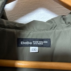 bebe  ジャンパー　130㎝
の画像