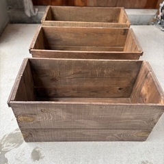 りんご箱の画像