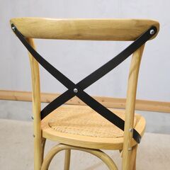 CRASH GATE(クラッシュゲート)/ノットアンティークスのX-BACK CHAIR(クロスバックチェアー) です。ブルックリンスタイルなど男前インテリアにおススメのダイニングチェア♪の画像
