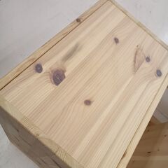 リユースのサカイ栃木店★ジモティ割あり★  棚 ベージュ W44×D30×H91 クリーニング済み TC12063の画像