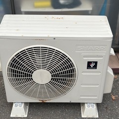 SHARP シャープ　 ルームエアコン　AY-G22S-W エアコン 6畳用 プラズマクラスター　2017年製の画像