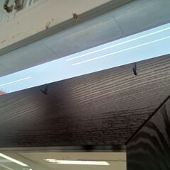 リユースのサカイ栃木店★ジモティ割あり★ IKEA 全身鏡 ブラック W94×D5×H190 クリーニング済み TC12064の画像