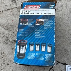 ランタン　電気　キャップ　中古品　LEDライト　の画像