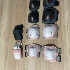 スケートボード　プロテクター　子供用　2セットの画像