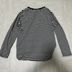 ユニクロ　ボーダー長袖　レディースの画像