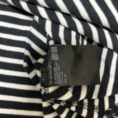 ユニクロ　ボーダー長袖　レディースの画像