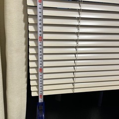 アルミブラインド白　横170センチ×縦120センチの画像