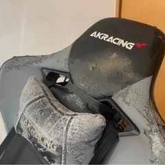 【本日or明日引取限定】ゲーミングチェア＋オットマンの画像