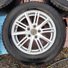 ブリジストン　215/60R16 アイスパートナー2 スタッドレス　アルミホイールの画像