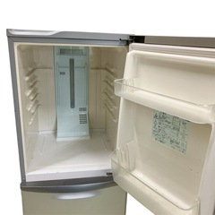 【東京都大田区　引取り限定】National ナショナル 冷蔵庫 ジャンク品 グレーの画像
