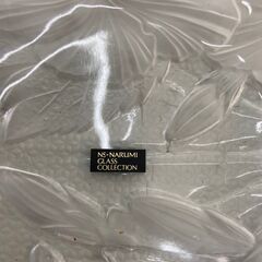 【未使用品】ガラス大皿 NS-NARUMI 店頭販売 南区花畑の画像