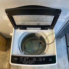 AQUA AQW-G50HJ  洗濯機　5kg 2019年式の画像