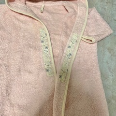 子供服　ベビー服　オーガニカリー　バスローブ　アウターの画像