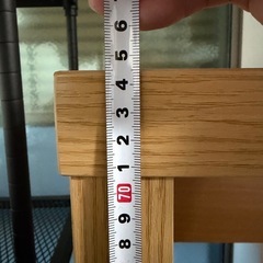 【お引取希望】PC用木製デスクの画像