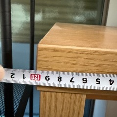 【お引取希望】PC用木製デスクの画像