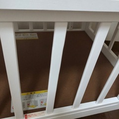 ベビーベッド　メリー　ホワイトの画像