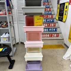 J3387　【リユースのサカイ柏店】　コンテナスタイル　5段ダストBOX　収納　CS-100　参考価格：23,800円の画像