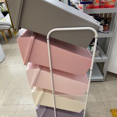 J3387　【リユースのサカイ柏店】　コンテナスタイル　5段ダストBOX　収納　CS-100　参考価格：23,800円の画像