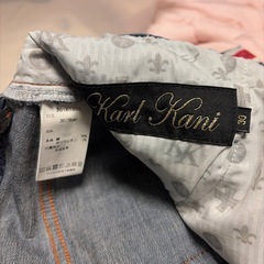 デニム　w30 karl kani カールカナイ　ジーンズ　ズボンの画像