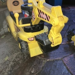 幼児用ショベルカーの画像