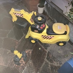 幼児用ショベルカーの画像