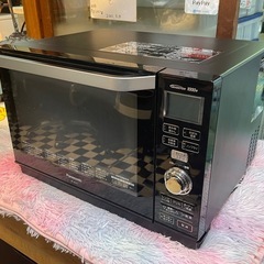 【リサイクルサービス八光】2018年製　パナソニック　オーブンレンジ エレック ブラック NE-MS264-K [26L]の画像