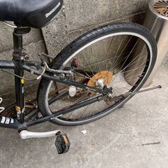 ORDINA オルディナ クロスバイク 700×40C ブラック ジャンクの画像