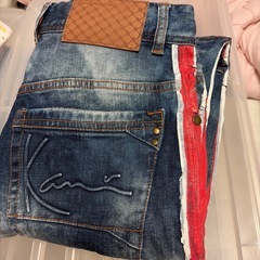 デニム　w30 karl kani カールカナイ　ジーンズ　ズボンの画像