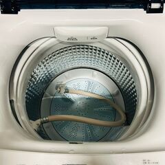 2023年製 Haier 全自動電気洗濯機 5.5kg JW-U55HK ハイアール 25L 北TO1の画像
