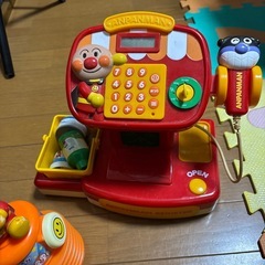 アンパンマン　レジ　おもちゃの画像