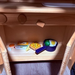 木のおもちゃ⑥ ママごとキッチンの画像