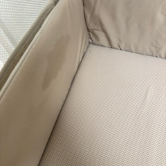 アップリカ　ココネルエアー　ベビーベッド　ソフト　持ち運び　新生児　ココアの画像