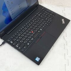 Windows11 第8世代CPU搭載 フルHD液晶 ★ Lenovo ThinkPad E580 Core i5-8250U(1.8/4C/8T) メモリ8GB SSD256GB(M.2)の画像