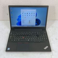 Windows11 第8世代CPU搭載 フルHD液晶 ★ Lenovo ThinkPad E580 Core i5-8250U(1.8/4C/8T) メモリ8GB SSD256GB(M.2)の画像