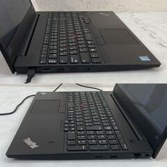 Windows11 第8世代CPU搭載 フルHD液晶 ★ Lenovo ThinkPad E580 Core i5-8250U(1.8/4C/8T) メモリ8GB SSD256GB(M.2)の画像