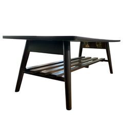 NITORI/ニトリ 折りたたみテーブル 棚付き 家具 ローテーブル 座卓 札幌 東区の画像