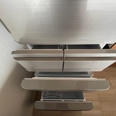 2019年製シャープ冷蔵庫両開き【プラズマラスター】の画像