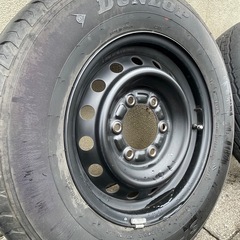 ハイエース バン　純正タイヤ　4本セット　の画像