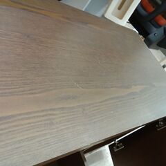 リユースのサカイ栃木店★ジモティ割あり★  TV台 ブラウン W120×D39×H48 クリーニング済み TC12069の画像